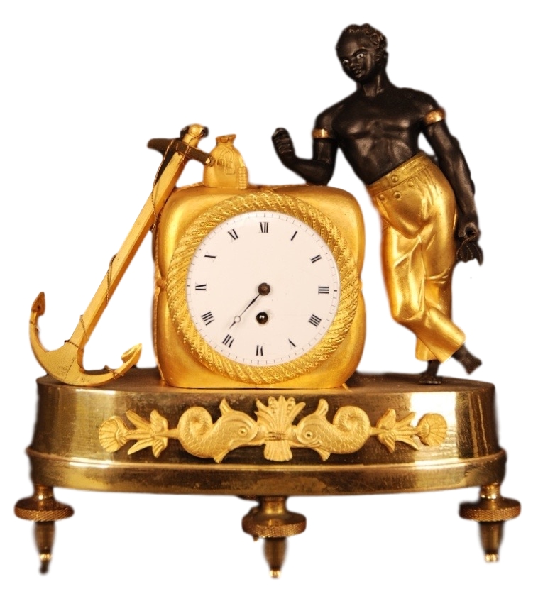 Small pendule, 'Au matelot', ca 1795.